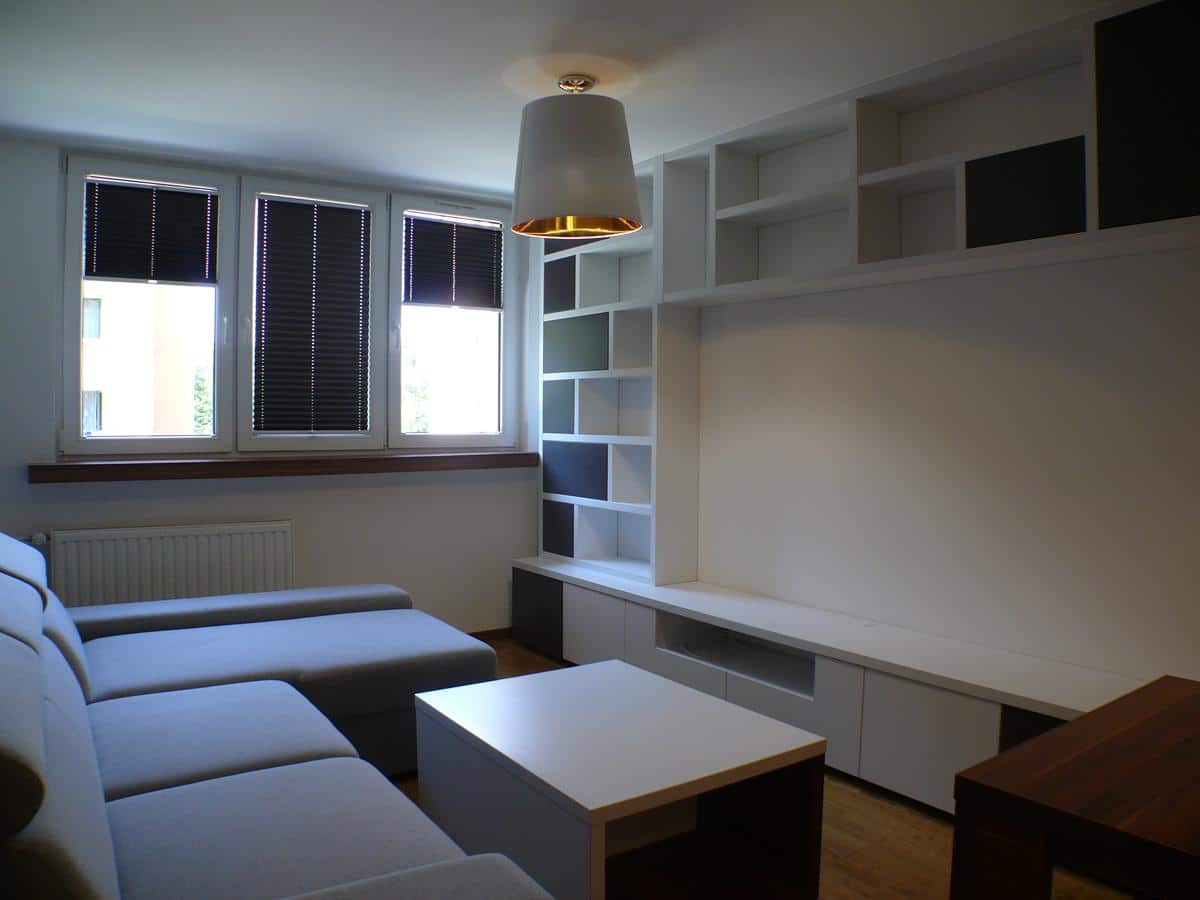 Architekci wnętrz - urzadzenie salonu