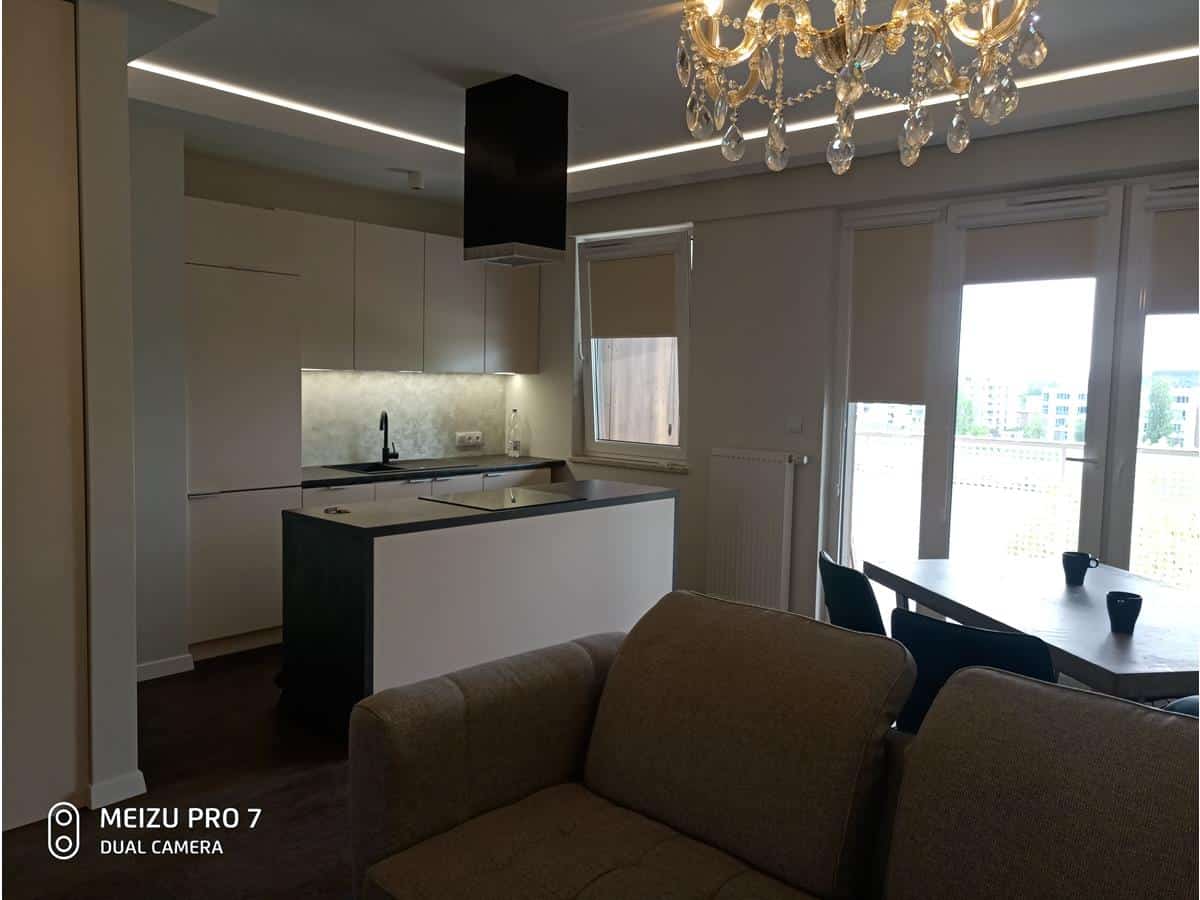 Projekt wnętrz apartamentu
