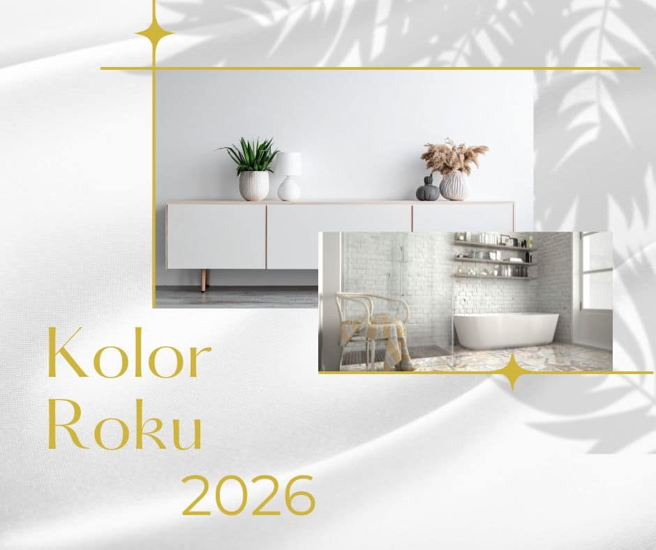 Kolor Roku 2026 energetyka bieli w domu i mieszkaniu